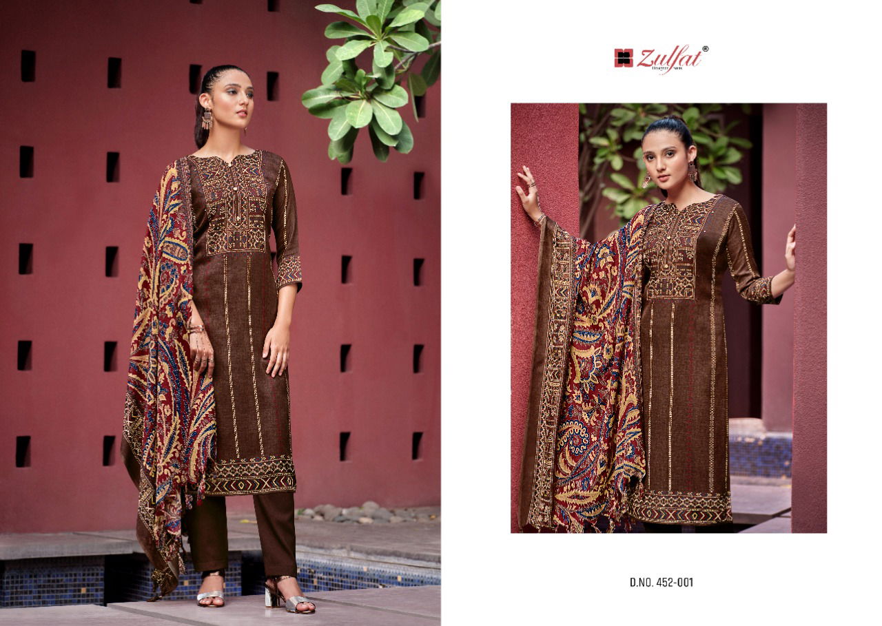 Zulfat Inteha Fancy Festive Wear Wholesale Ready Made Suit Collection